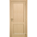 Oak Veneer 2 Panel Entry Shaker Style Door, MDF Shaker Style Door